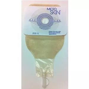 11" Urostomy Pouch With Microskin Barrier- Box of 10