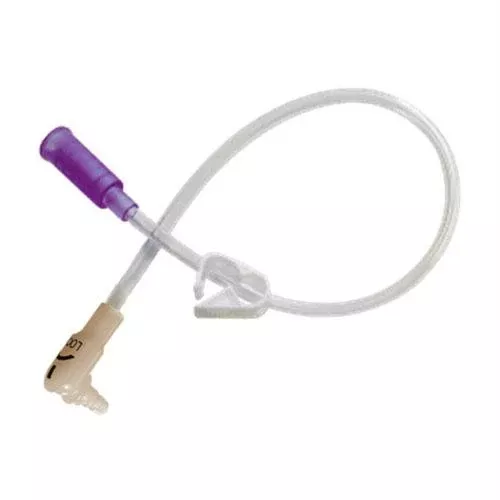 12" Right Angle Single Enfit Medication Set With Cap- 1 Each