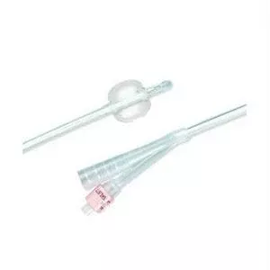 2-way 100% Silicone Foley Catheter 18 Fr 30 Cc- Each of 1