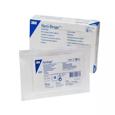 3M 1020 - EENT Drape 3M™ Steri-Drape™ Small Drape with Aperture 15 W X 15 L Inch Sterile