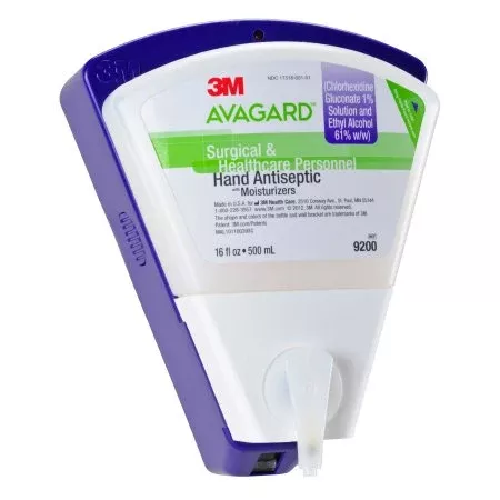 3M Hand Hygiene Dispenser 3M™ Avagard™ 500 mL Wall Mount - Case of 4 - 9228-CS
