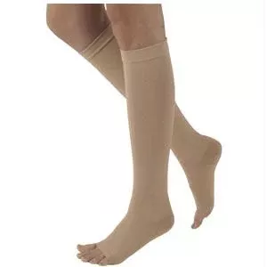 504c Natural Rubber Calf, 40-50mmhg, Unisex, Size M1, Beige- 1 Each