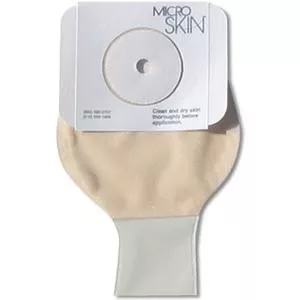 9" Mid-size 1pc Drn Pch W/mcdrm,mcskn, Clr, 1"- Box of 10