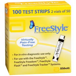 Abbott 121010 - FreeStyle Blood Glucose Test Strip (100 count)