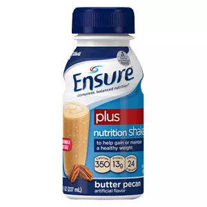 Abbott 57272 - Ensure Plus Butter Pecan Retail 8oz. Bottle