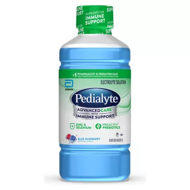 Abbott 63059 - Pedialyte AdvancedCare, Blue Raspberry, 33.8 fl. oz.