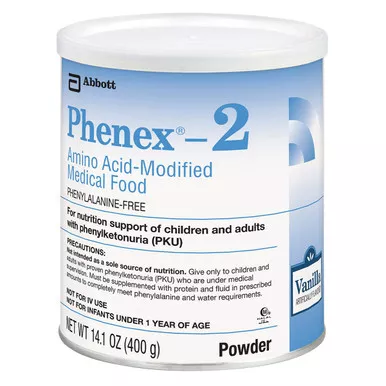Abbott 67056 - Phenex-2 Vanilla Flavored Powder, 14.1 oz. Can