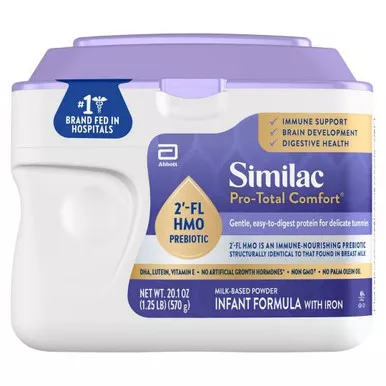 Abbott 68107 - Similac Pro-Total Comfort Powder, Unflavored, 20.1 oz.