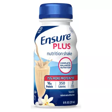 Abbott 68234 - Ensure Plus High Protein, Vanilla, 8 oz. ARC