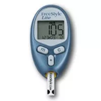 Abbott 99073070805 - Blood Glucose Meter FreeStyle Lite 5 Second Results Stores up to 400 Results No Coding Required