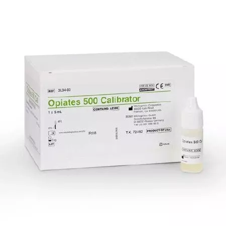 Abbott Calibrator Architect™ Multigent Opiates 500 1 X 5 mL For Architect C16000, Architect C4000, Architect C4100, Architect C8000, Architect CI16200, Architect CI8200 Analyzer - Each - 03L3403-EA