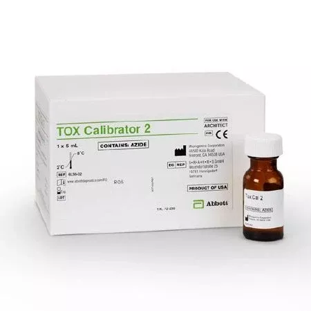 Abbott Calibrator Architect™ Multigent TOX 2 1 X 5 mL - Box of 1 - 06L3602-BX