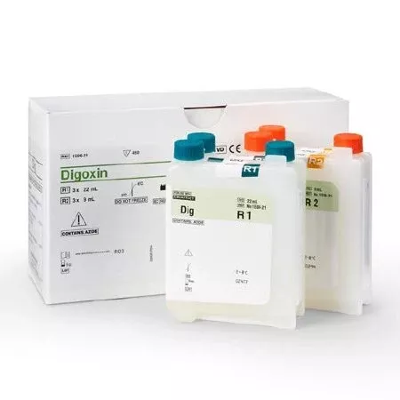 Abbott General Chemistry Reagent Multigent™ Digoxin 450 Tests - Box of 250 - 01E0621-BX