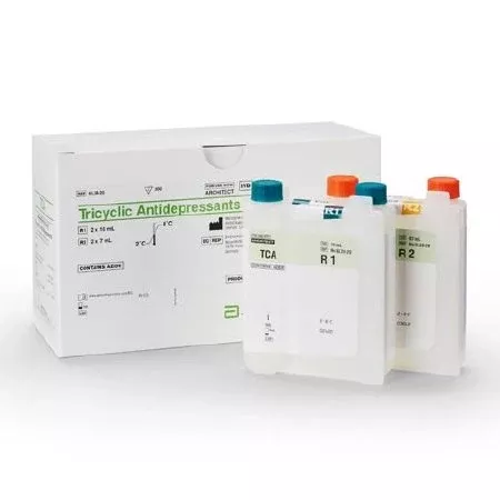 Abbott General Chemistry Reagent Multigent™ Single Drug Tricyclic Antidepressants (TCA) 200 Tests - Box of 1 - 06L2820-BX