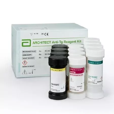 Abbott Immunoassay Reagent Architect™ Antibody Test Anti-Thyroglobulin 400 Tests - Box of 400 - 02K4620-BX