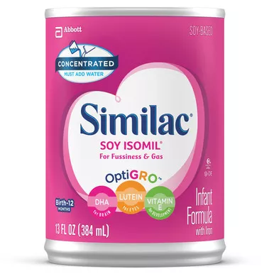 Abbott Nutrition 56975 - Infant Formula Similac Soy Isomil Unflavored 13 oz. Can Concentrate Soy Lactose Intolerance / Galactosemia