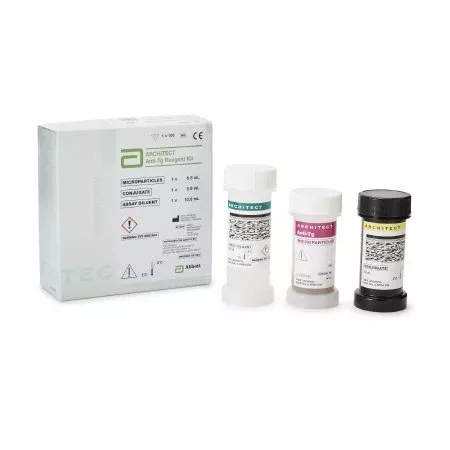 Abbott Reagent Architect™ Antibody Test Anti-Thyroglobulin For Architect ci8200 Analyzer 100 Tests - Box of 1 - 02K4625-BX