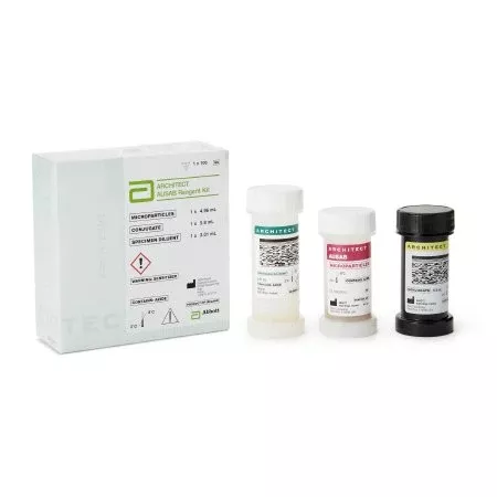 Abbott Reagent Architect™ Antibody Test Hepatitis B Surface Antigen For Architect iSysteMCK-100 Tests R1: 4.9 mL, R2: 5.9 mL, R3: 3 mL - Each - 01L8227-EA
