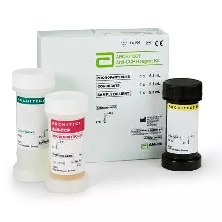Abbott Reagent Architect™ Autoimmune Assay Anti-CCP For Architect c4100 Analyzer 100 Tests - Box of 1 - 01P6525-BX