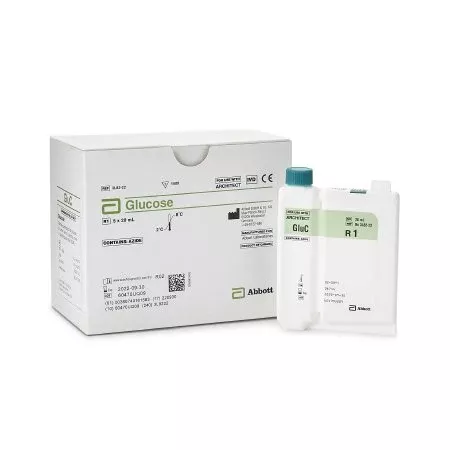 Abbott Reagent Architect™ General Chemistry Glucose For Architect c16000 Analyzer 1,500 Tests - Box of 1 - 03L8222-BX