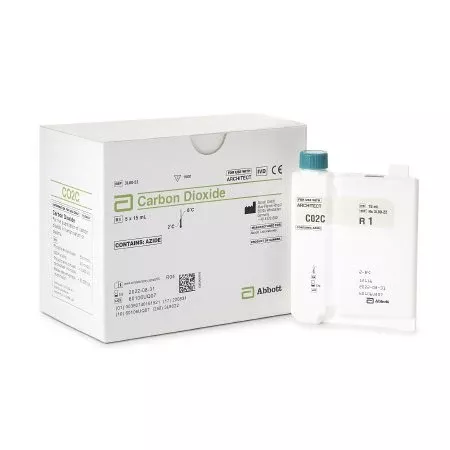 Abbott Reagent Architect™ Renal / Respiratory / General Chemistry Carbon Dioxide (CO2) For Architect c16000 Analyzer 1,500 Tests - Box of 1 - 03L8022-BX
