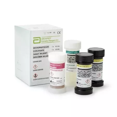 Abbott Reagent Architect™ Reproductive Endocrinology Assay Estradiol For Architect c4100 Analyzer 100 Tests - Each - 07K7225-EA