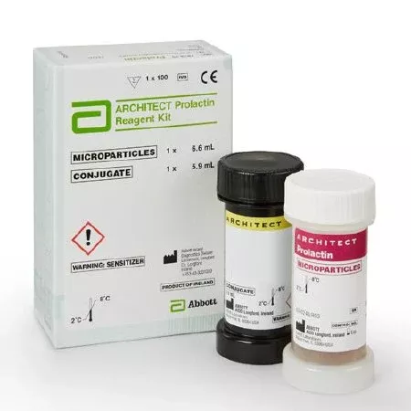 Abbott Reagent Architect™ Reproductive Hormone Assay Prolactin For use with Architect Systems 100 Tests R1: 6.6 mL, R2: 5.9 mL - Each - 07K7625-EA