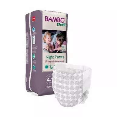 Abena 1000018876 - Bambo Dreamy Night Pants, Girls, 8-15 Years