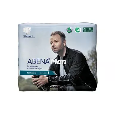 Abena 17163 - Abena Man Bladder Control Pads, Formula 2 - Replaces RB41007