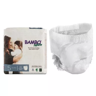 Abena 310178 - Bambo Nature Training Pants, Size 5, 26-44 lbs.