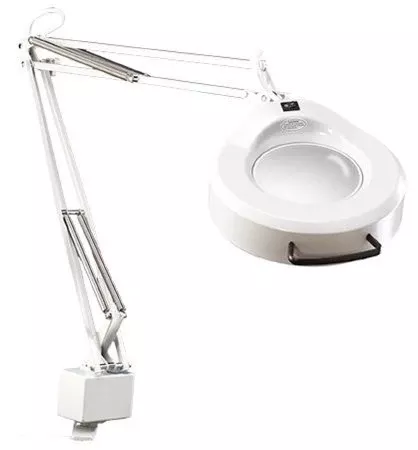 Accu-Scope Inc Magnifying Lamp IFM1A 5D 3C Clamp Mount Fluorescent 22 Watt Light Gray - Each - LFG028207-EA