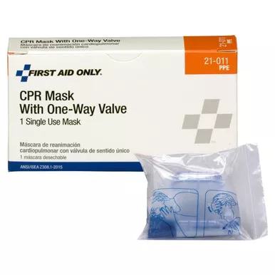 Acme United 21-011 - CPR Mask With One Way Valve