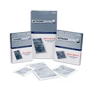 Actisorb Silver Antimicrobial Dressing 4-1/8" X 4-1/8"- 1 Each