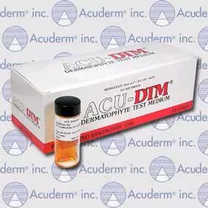 Acuderm Prepared Media Acu-DTMDermatophyte Test Medium (DTM) Amber - Box of 24 - M101-BX