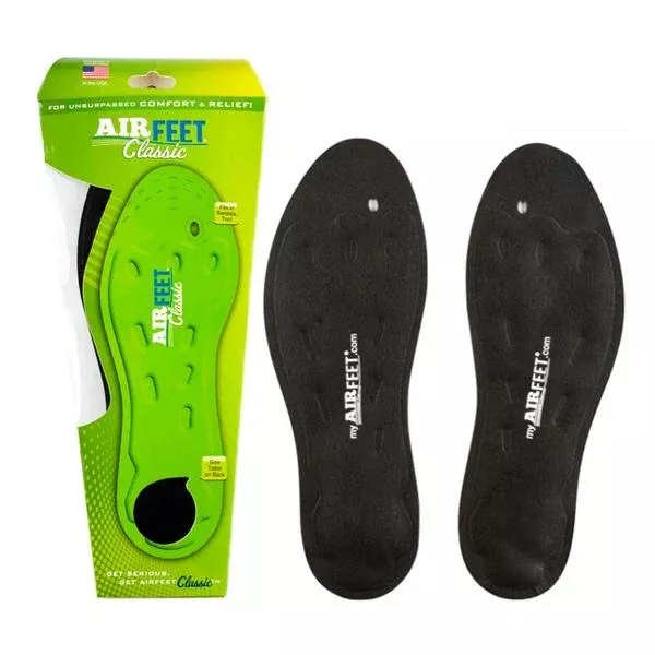 Airfeet Classic Black Insoles, Size 1m, Pair- 1 Each