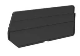 Akro-Mils Bin Divider AkroBins 9 Inch Black Polypropylene - Pack of 6 - 40230-PK