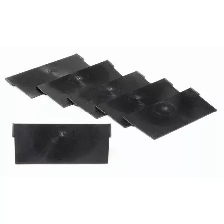 Akro-Mils Bin Width Divider Akro-Mils 10 Inch Black Polypropylene - Pack of 24 - 40170-PK