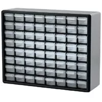 Akro-Mils Drawer Divider Akro-Mils Black Plastic - Pack of 6 - 40717-PK