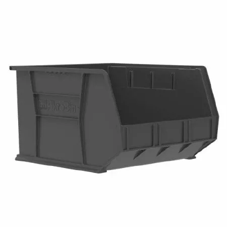 Akro-Mils Storage Bin AkroBins Black Plastic 11 X 16-1/2 X 18 Inch - CT/3 - 30270BLACK-CT