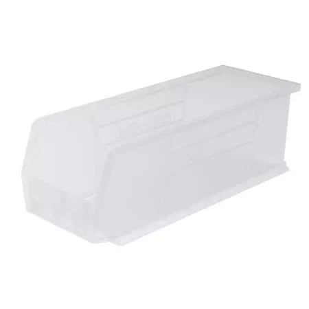 Akro-Mils Storage Bin AkroBins Clear Plastic 5 X 5-1/2 X 14-3/4 Inch - Case of 12 - 30234SCLAR-CS