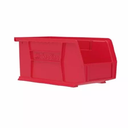 Akro-Mils Storage Bin AkroBins Red Plastic 5 X 5-1/2 X 10-7/8 Inch - Case of 12 - 30230RED-CS