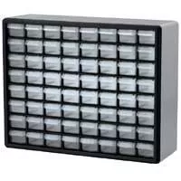 Akro-Mils Storage Cabinet Counter Top Plastic 24 Drawers - Each - 10124-EA