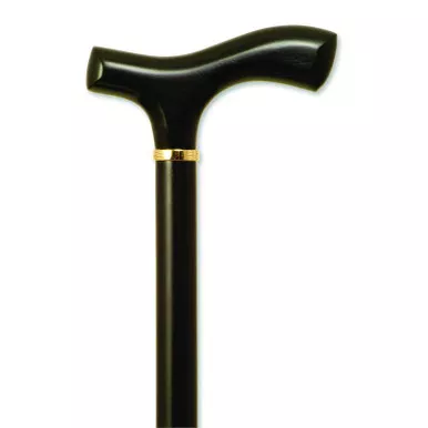 Alex 5015 - Men's Fritz Handle Cane, Black Stain, 36" - 37"