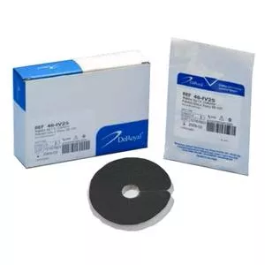 Algidex Ag I.v. Patch Silver Alginate Catheter Foam Dressing, 1" Disc With 7mm Opening- 1 Each