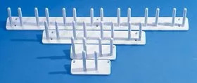 Alimed Apron Rack Wall Mounted 4 Hooks White - Each - 2970018223-EA