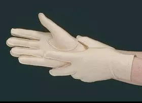 Alimed Compression Gloves Gentle Compression Open Finger Large Wrist Length Left Hand Lycra / Spandex - Each - 2970003818-EA