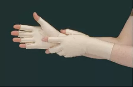 Alimed Compression Gloves Gentle Compression Open Finger Medium Wrist Length Right Hand Lycra / Spandex - Each - 2970003821-EA
