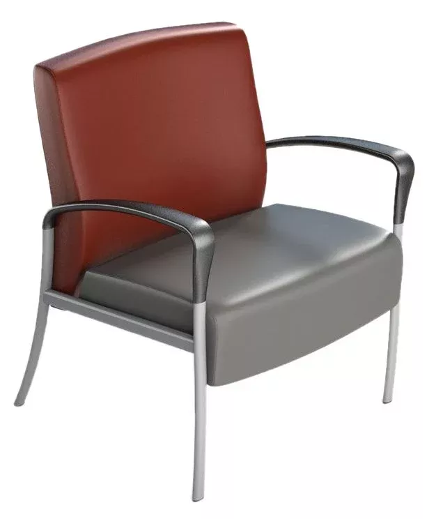 Alimed healthCentric Guest and Patient Seating Patient Seat, 21", Sapphire - 712654/SAP/NA