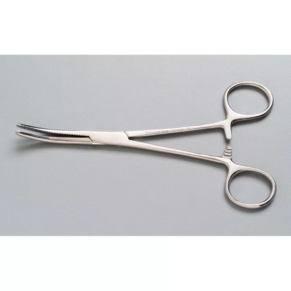 Alimed Hemostats Hemostat, Kelly, Curved, 5-1/2", Sterile, 25/cs - 933783