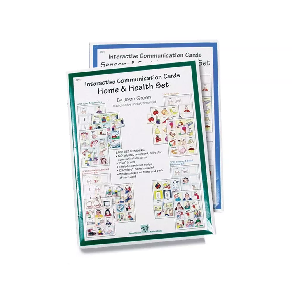 Alimed Interactive Communication Cards Sensory and Social Set - 82265